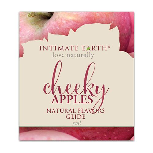 Lubrikant Intimate Earth Cheeky Apples 3ml s jablkovou príchuťou