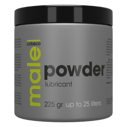 Lubrikant na báze vody Cobeco Pharma Male Powder 225gr