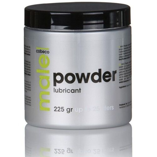 Lubrikant na báze vody Cobeco Pharma Male Powder 225gr