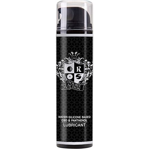 Lubrikant Eros Double Action CBD 200 ml s dlhšou výdržou