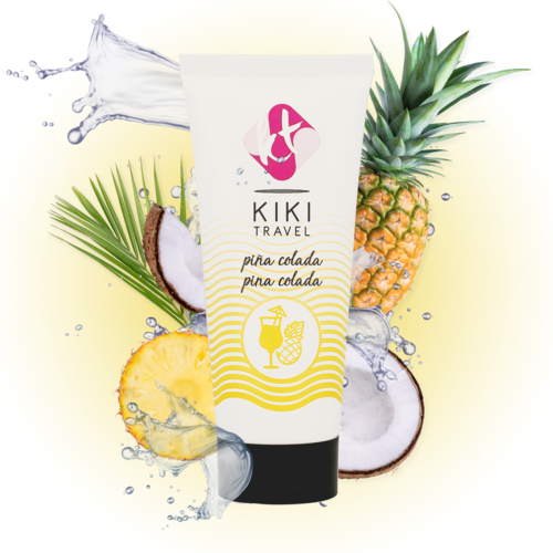 Lubrikant KIKÍ TRAVEL 50ml s chuťou Piña Colada