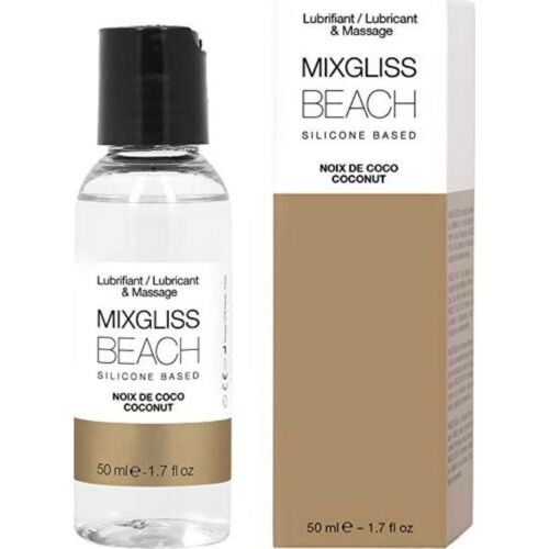 Lubrikant Mixgliss Beach 50 ml | Silikón a kokosový aromat