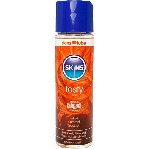 Lubrikant SKINS Cukrík so slaným karamelom 130 ml