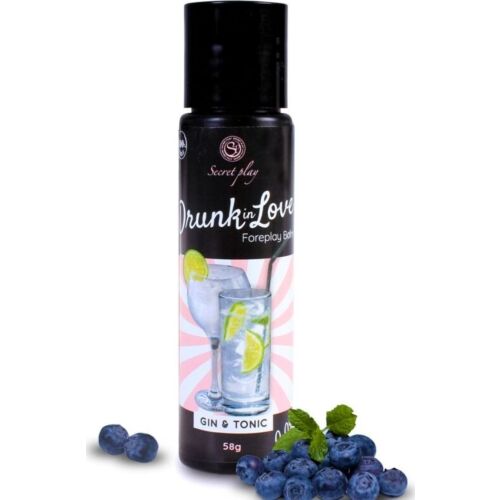 Lubrikant Secretplay Drunk in Love 60ml s príchuťou Gin Tonic