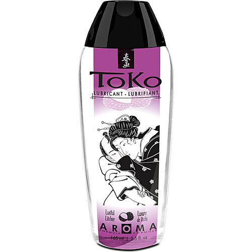 Lubrikant Shunga Toko Aroma Litchi 165 ml s jemnou textúrou