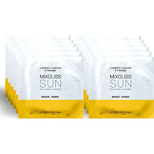 Lubrikant Mixgliss Monoi 12 Monodóz s vôňou Monoi a dlhotrvajúcou účinnosťou