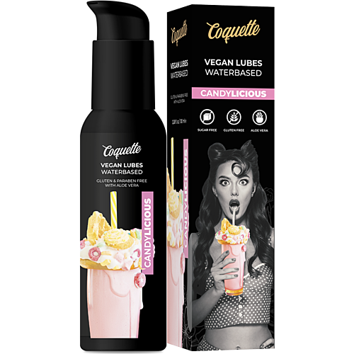 Lubrikant Coquette Candylicious 100ml so sladkou príchuťou