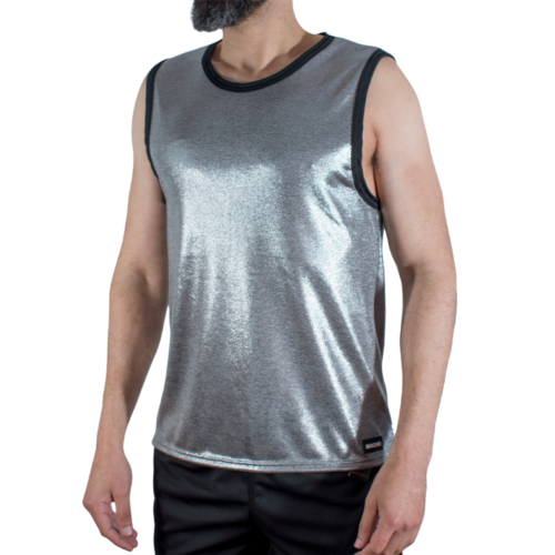 Camiseta MACHO UNDERWEAR FINE GLITTER športového strihu