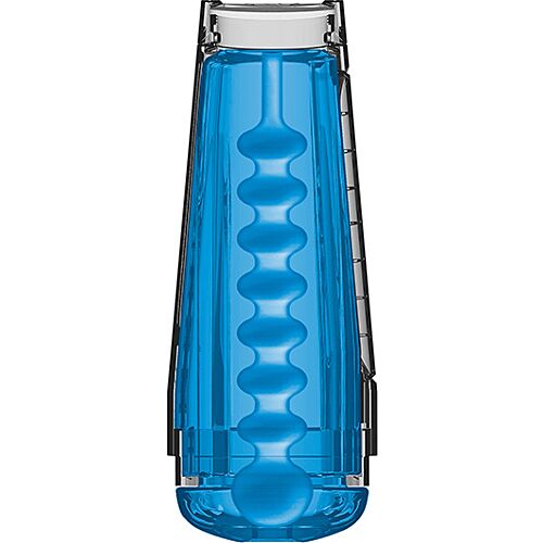 Masturbátor Main Squeeze Optix Blue s vizuálnym dizajnom