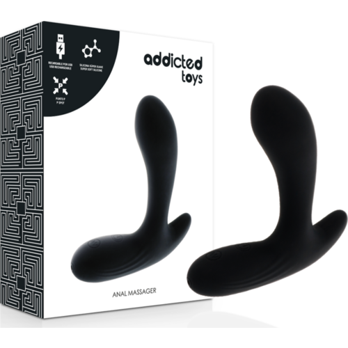 Masážny prístroj Anal Addicted Toys s duálnou vibráciou