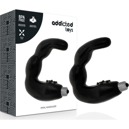 Masážny prístroj ADDICTED TOYS Prostate s intenzívnou vibráciou