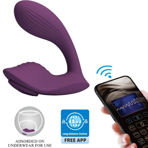 Vibrátor Pretty Love Franz s mobilnou aplikáciou a 10 režimami