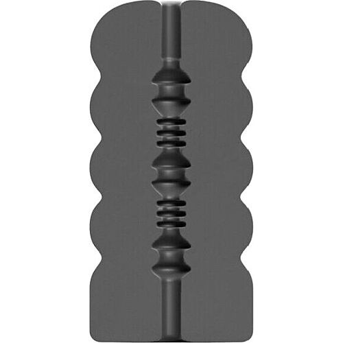 Masturbátor ALL BLACK s elegantným dizajnom