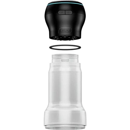 Masturbátor KIIROO Feel Pocket Stroker Crystal s pokročilou nasávacou technológiou