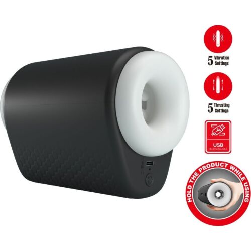 Masturbátor Pretty Love DJ Girl s vibráciou a textúrou