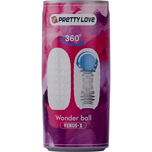 Masturbátor Pretty Love Venus X s textúrovaným vnútrom