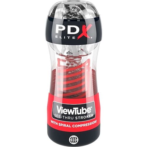 Masturbátor PDX ELITE ViewTube 2 s kompresiou