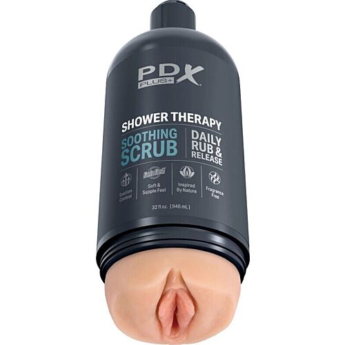 Masturbátor PDX PLUS+ Shower Therapy s diskrétnym dizajnom