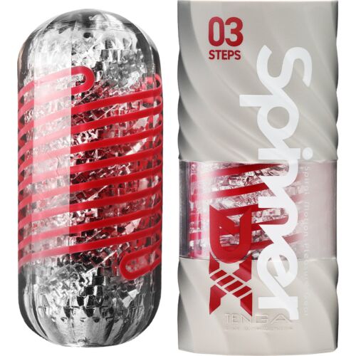 Masturbátor Tenga Spinner DX 03 Steps s otočným mechanizmom