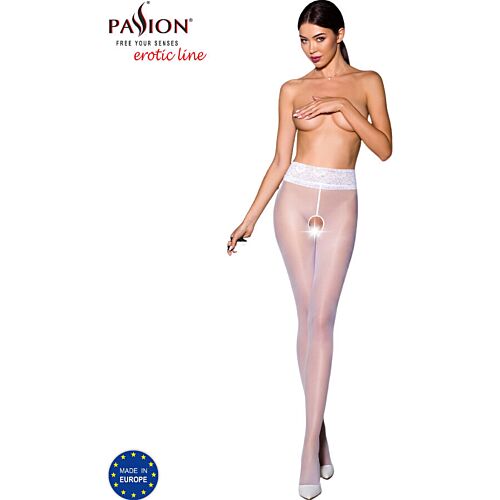 Medias Passion Woman Garter & Stock s otvorom