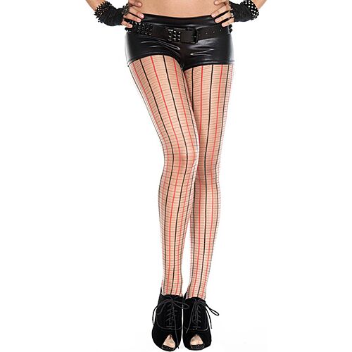 Medias Music Legs s dizajnom kociek