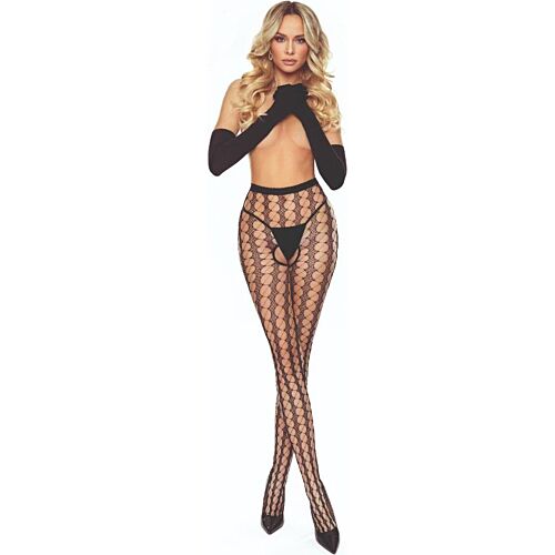 Nohavičky PASSION WOMAN TIOPEN 031 s otvorením