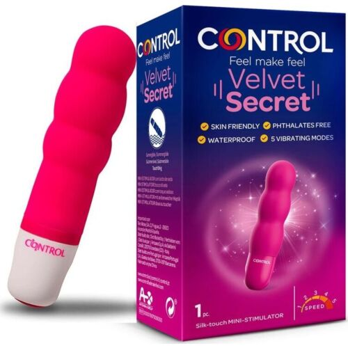 Mini vibrátor Velvet Secret s jemným dotykom