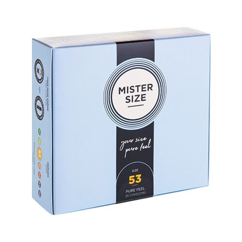 Kondómy MISTER SIZE Talla M 53 mm - Intenzívne pocity