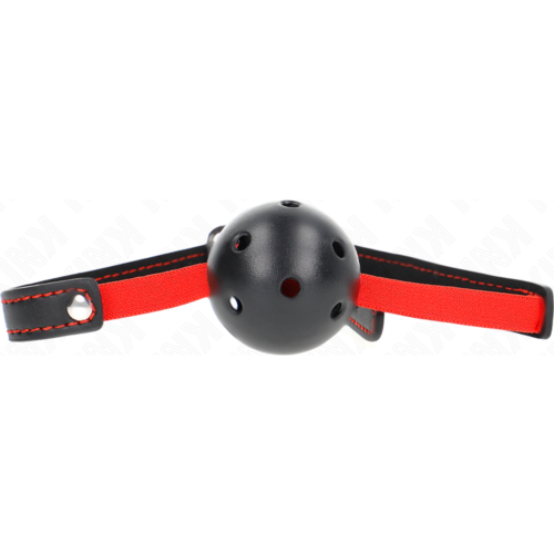 Hračky KINK - HOLLOW HARD MOUTH GAG s elastickým pásom