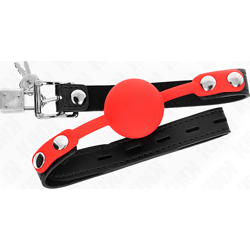 Mordaza KINK 4 cm s zámkom pre BDSM