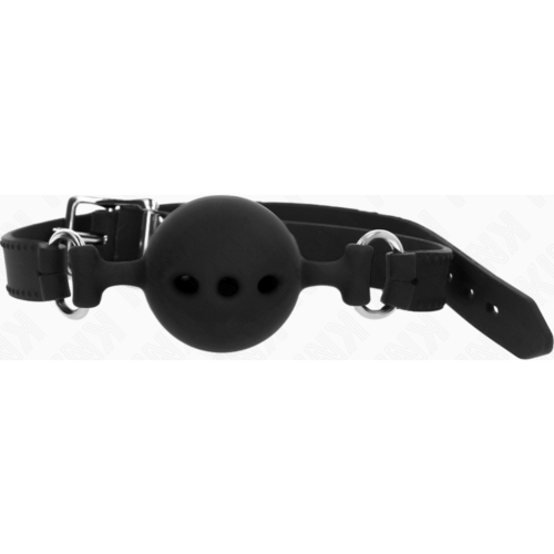 Silikónový gag KINK s nastaviteľným obvodom 35-51 cm