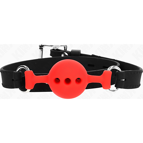 Mordaza KINK nastaviteľná zo silikónu s guľou