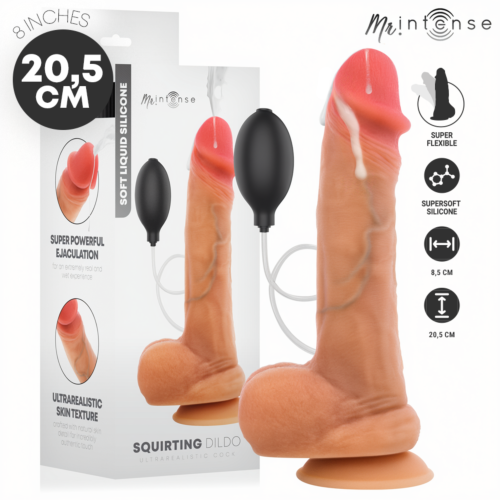 Dildo MR. INTENSE Danny s ejakulačnou funkciou
