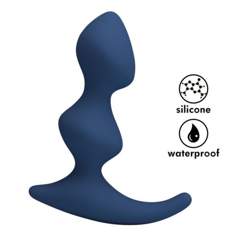 Análny plug MR PLAY Ergonomický modrý