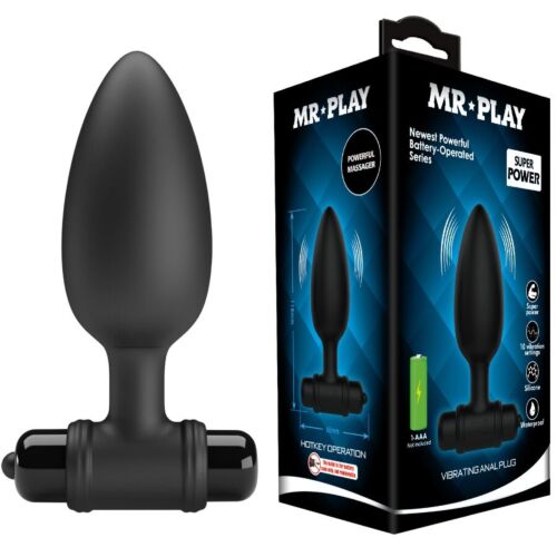Análny plug MR PLAY Super Power s vibráciou