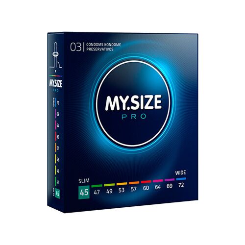 Kondómy MY SIZE PRO 45 mm | Pohodlné a citlivé