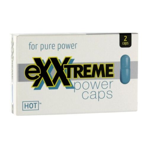 Píldory pre mužov HOT EXXTREME POWER CAPS na podporu energie