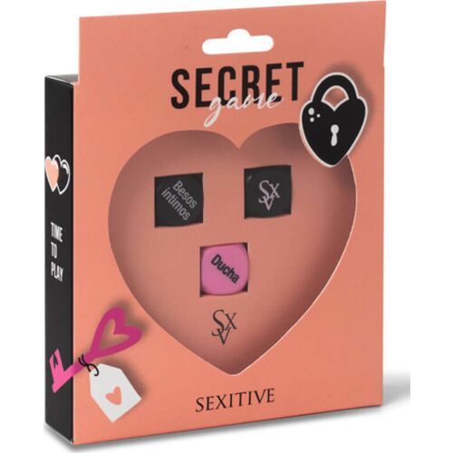 Hračky SEXITIVE Secret game – balíček 3 kostiek