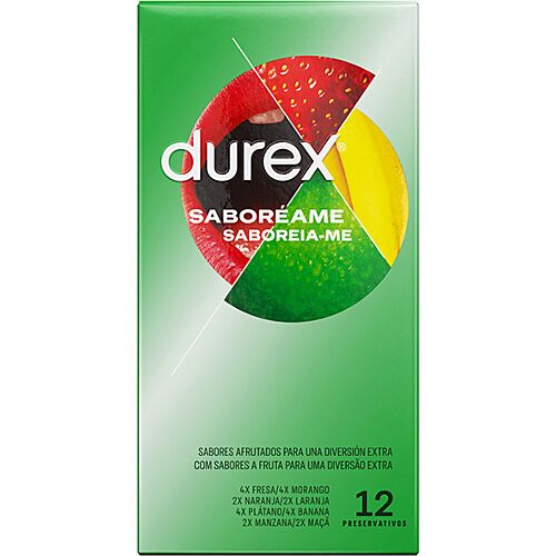 Kondómy Durex Sabor?ame 12 Uds s príchuťami