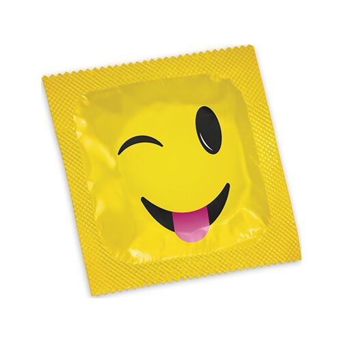 Kondómy Pasante Smiley Bag 144 ks s vtipnými tváričkami