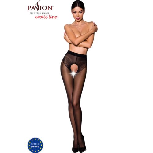Dámske čierne pančuchy PASSION - TIOPEN 006 3/4