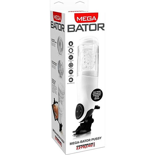 Masturbátor Extreme Toyz Mega Bator s 15 vzorcami vibrácie