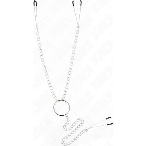 Pinzety na bradavky KINK NIPPLE GRIP s reťazou 30 cm