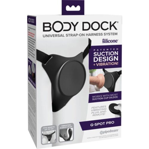 Postroj Pipedreams Body Dock G-Spot Pro s vibráciou