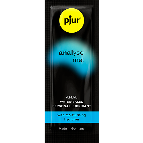 Lubrikant PJUR ANALYSE ME ANAL 2 ml s kyselinou hyalurónovou