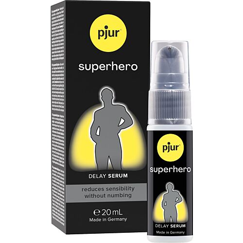 Estimulátor PJUR Superhero Serum 20 ml na zníženie citlivosti