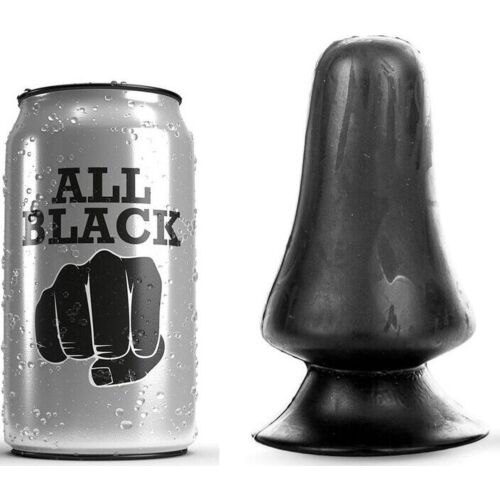 Plug Anal ALL BLACK 12 CM: Intenzívne pocity a pohodlie
