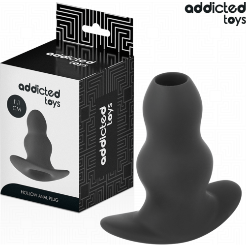 Plug do zadočku Addicted Toys L s otvorom - 11.1 cm