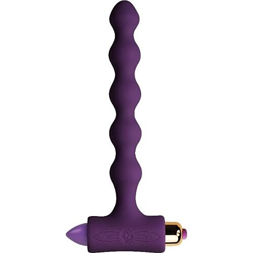 Plug anal ROCKS-OFF Petite Sensations Pearls s vibráciou