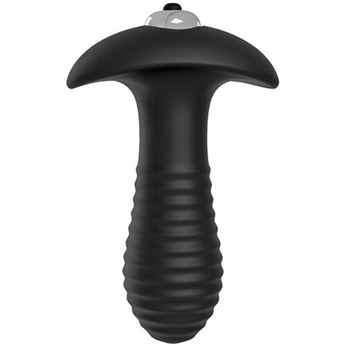 Zásuvný anal S Pleasures Butt Plug Spiral s vibráciou